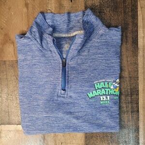 Run Disney Walt Disney World Half Marathon Blue Pullover Top